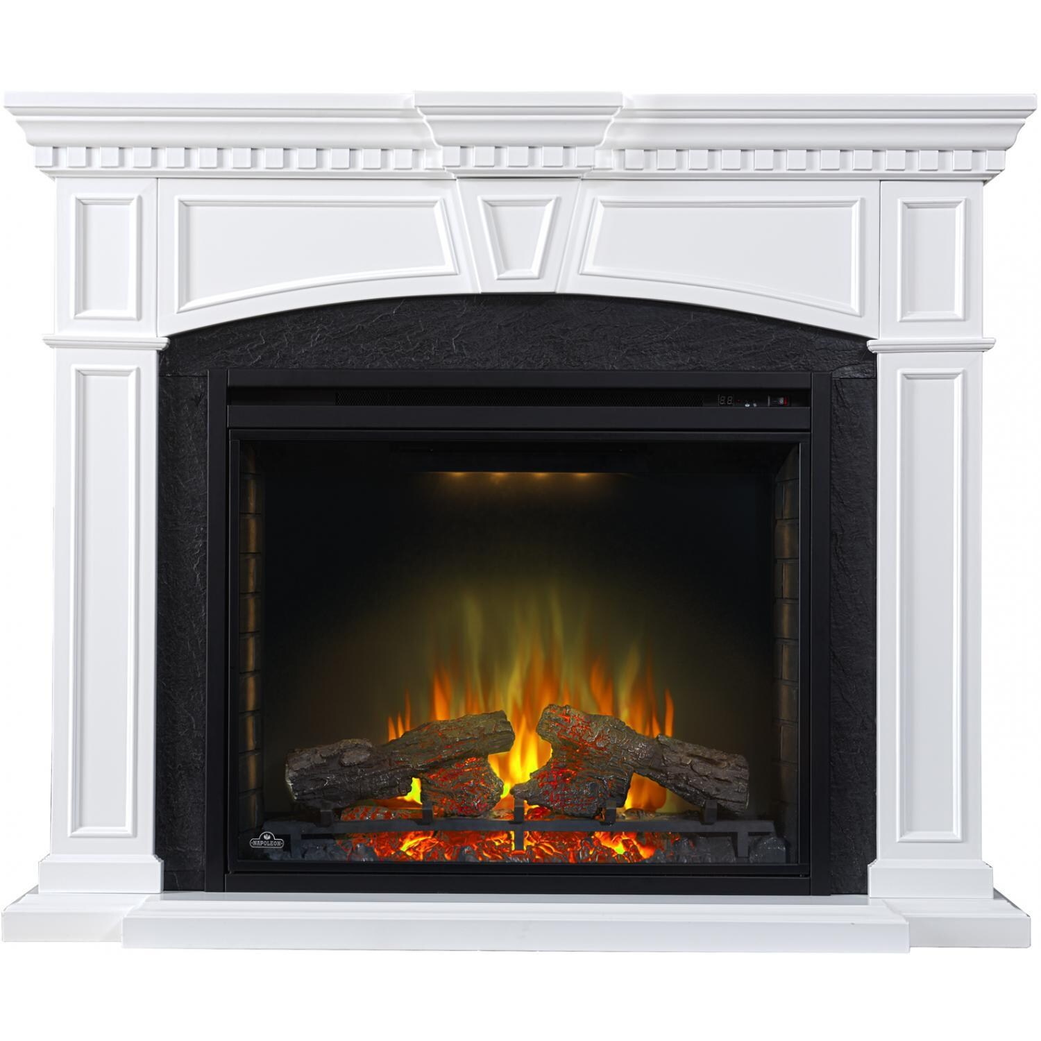 Napoleon NEFP33-2014W 55-Inch Taylor Electric Fireplace Mantel Package - White - White Night Light thumbnail