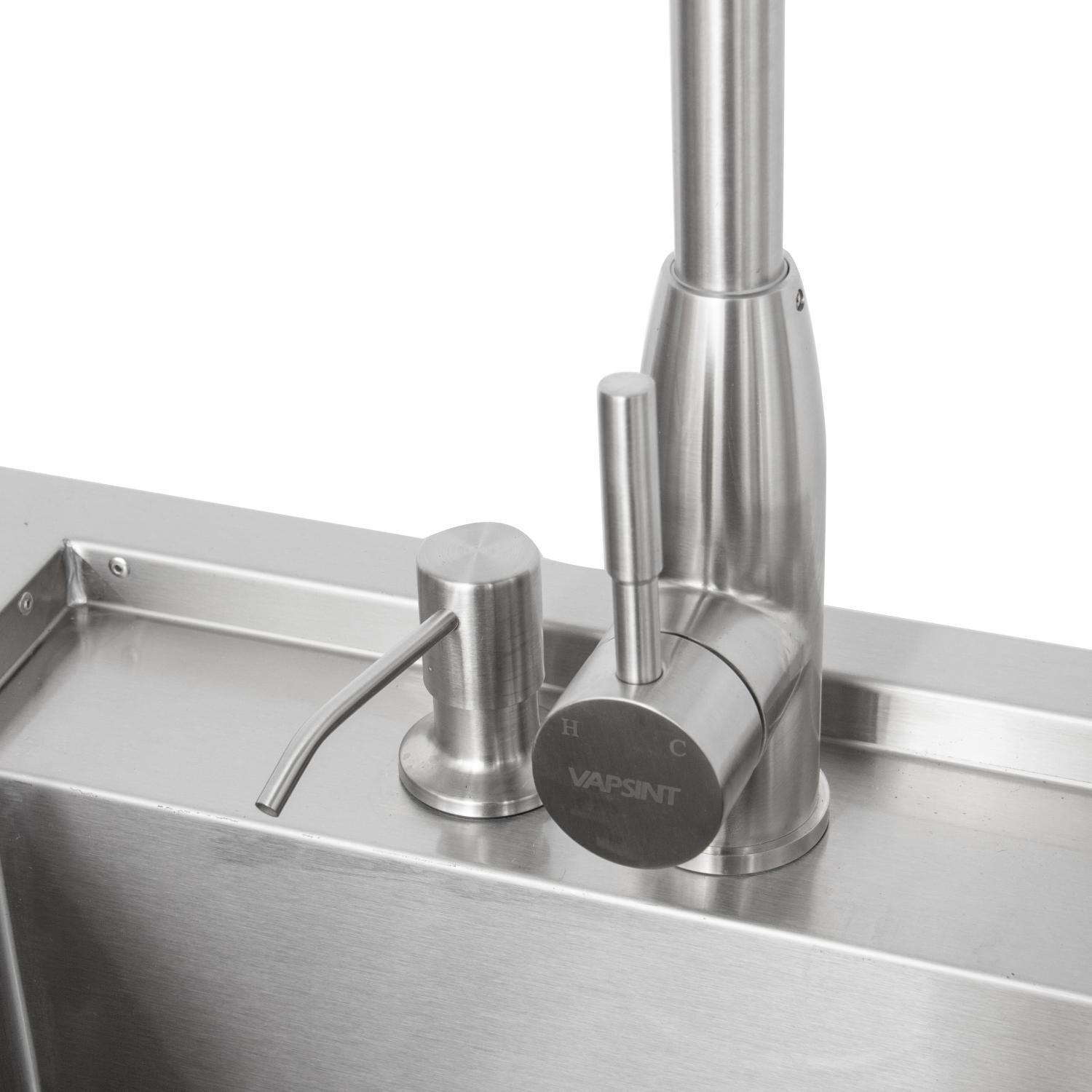 Blaze BLZ-30CKT-SNK Beverage Center - Soap Dispenser & Faucet Detail thumbnail