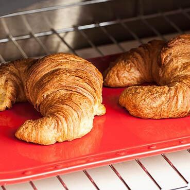 Fornetto Ceramic Rectangular Baking Stone - Oven Croissants thumbnail