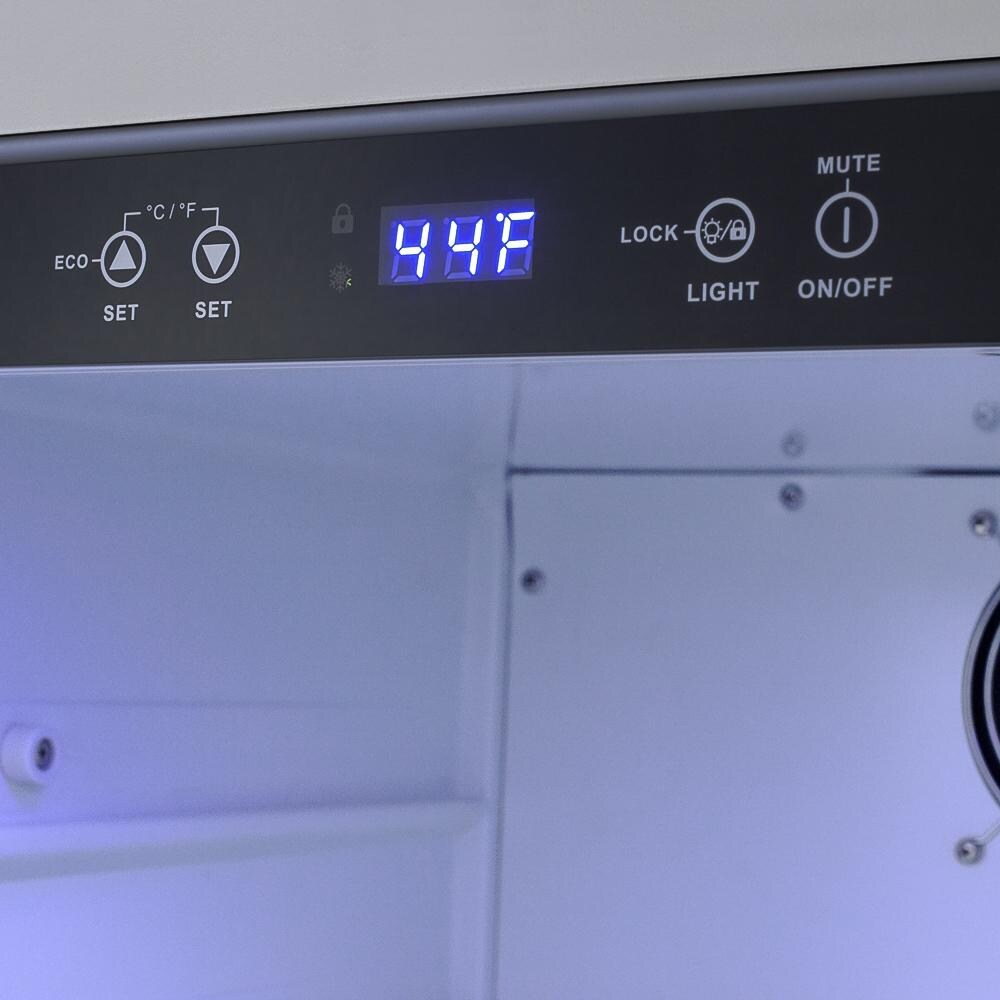 Summit SPR55OSADA ADA Height 24 Inch 4.2 Cu. Ft. Built-In Outdoor Refrigerator - Stainless Steel - Refrigerator Controls thumbnail