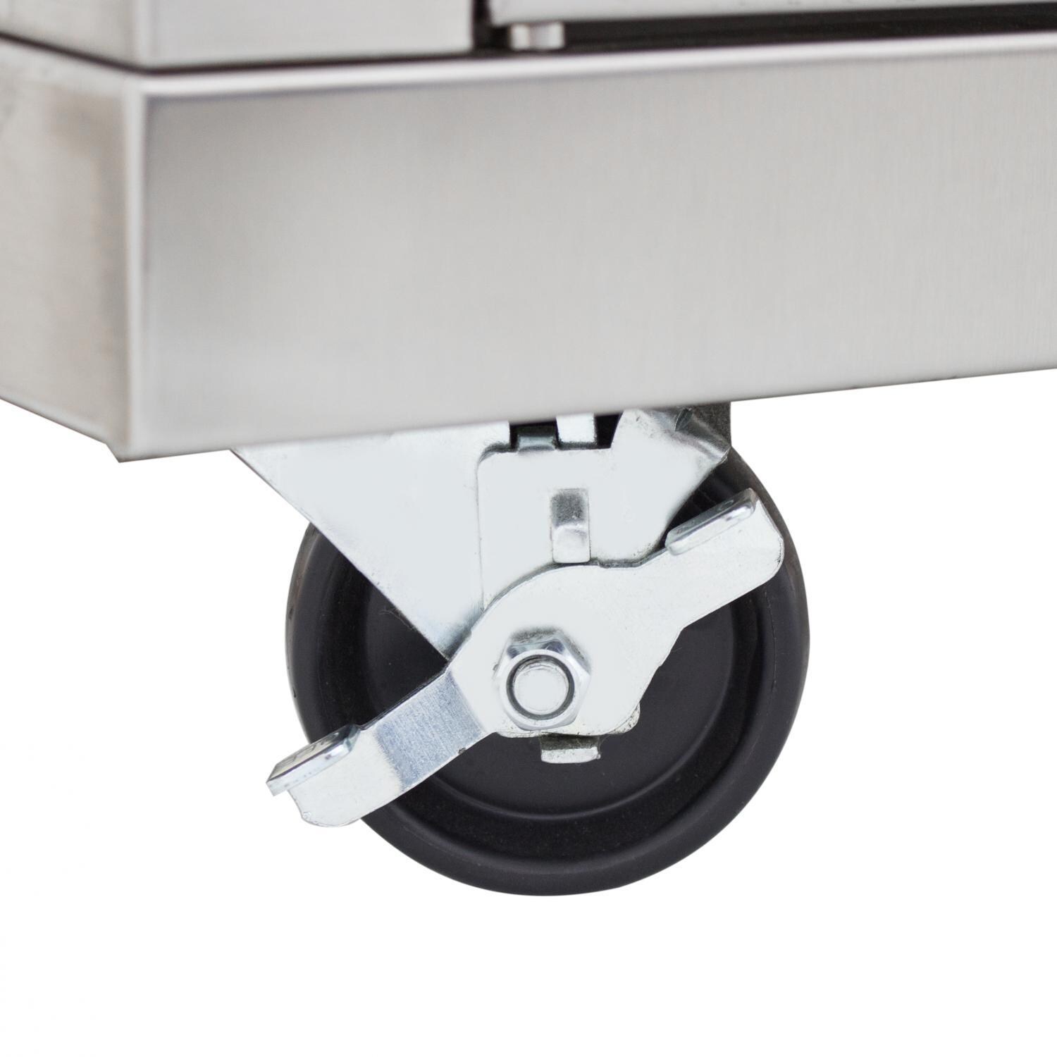 Blaze Professional Freestanding Gas Grill - Heavy-Duty Casters thumbnail