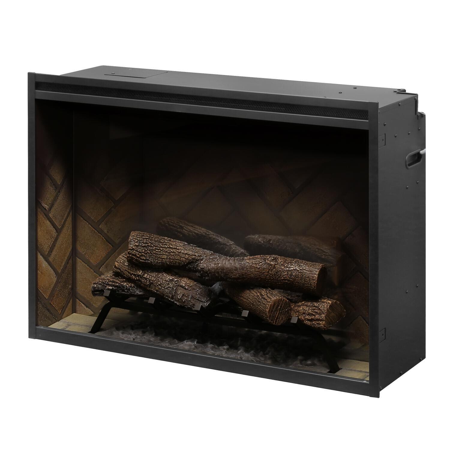 Dimplex - RBF36 - Revillusion 36-Inch Built-In Electric Firebox - Angle View - Off thumbnail