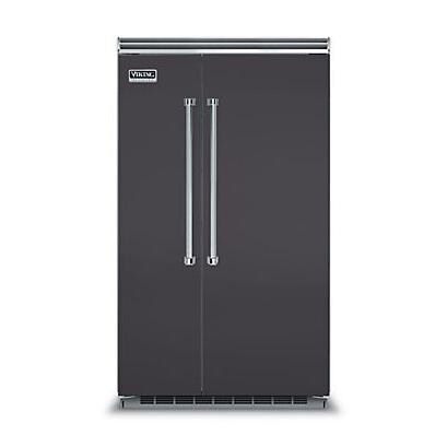 Viking Professional 5 Series 48-Inch 29.05 Cu. Ft. Built-In Side-By-Side Refrigerator/Freezer - Graphite Gray - VCSB5483GG