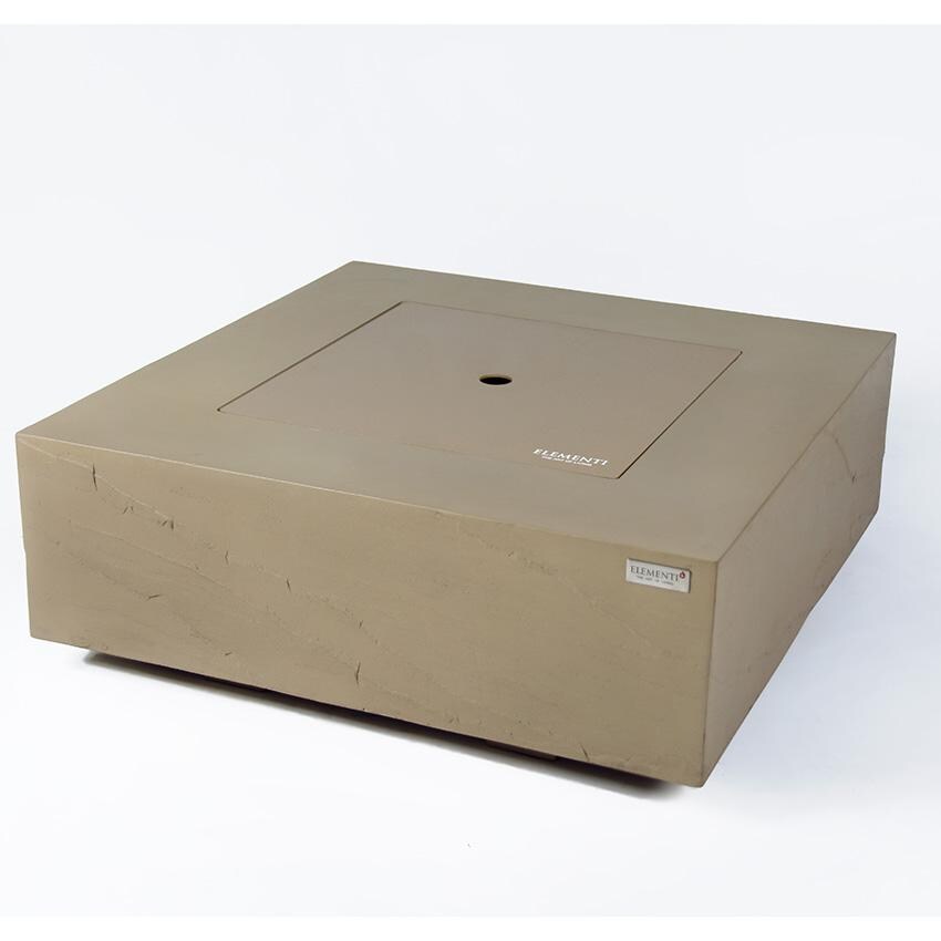 Elementi Uluru OFG411SY-LP 40-Inch Propane Sunlight Yellow Fire Pit Table -Covered With Aluminum Lid thumbnail