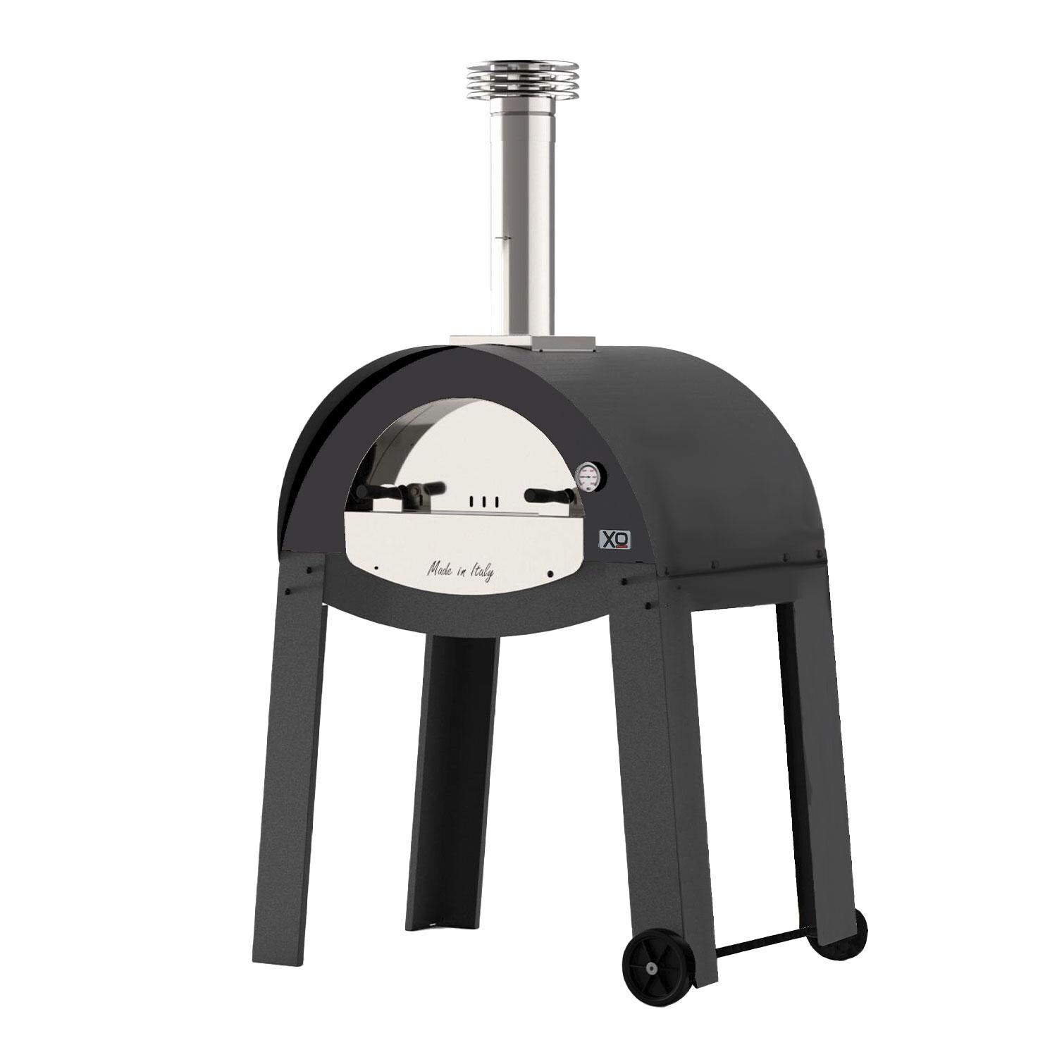 XO Appliance XOPIZZA2FSCA PIZZA2 Wood-Fired Pizza Oven in Carbona - White Background thumbnail