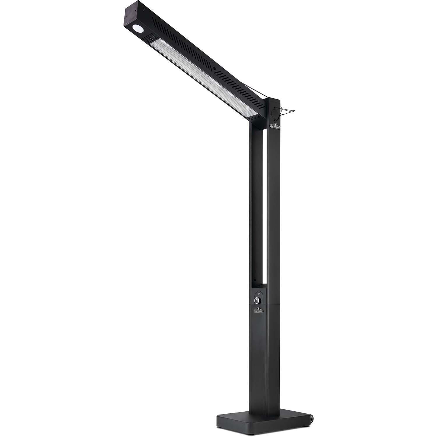 Napoleon NEOFV80IH Phantom Freestanding 1500W Electric Infrared Patio Heater - Off - White Background thumbnail