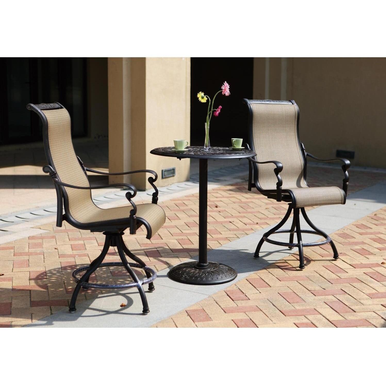 Darlee Monterey 2-Person Patio Bar Set thumbnail