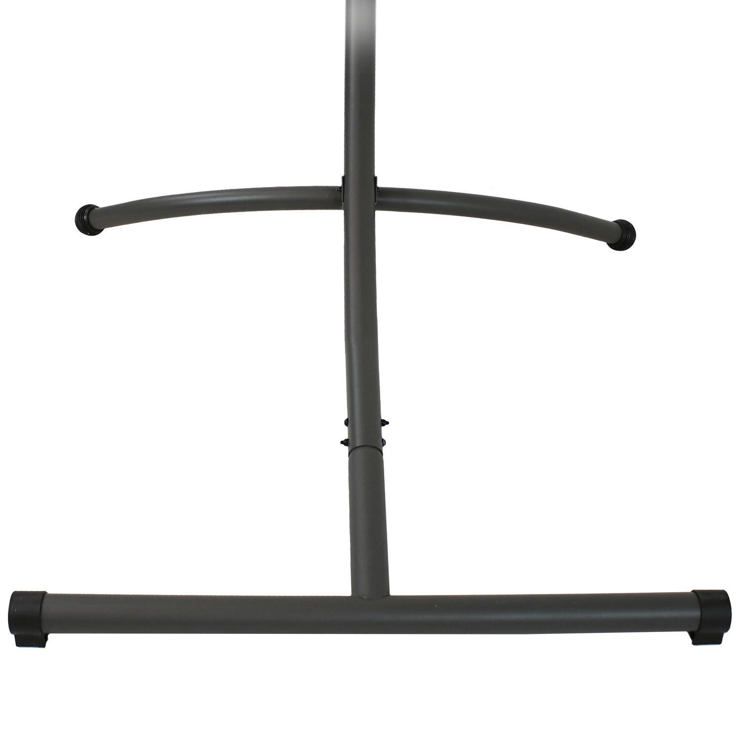 Ultimate Patio Adjustable Hammock Chair Stand - Black - Base Detail thumbnail