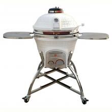 Icon Grills 700 Series 714 Sq. Inch Kamado Grill W/ Storage Cart - White - CG701WHITE