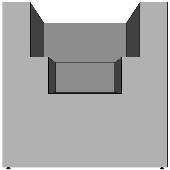 Universal 36-Inch Ready To Finish BBQ Island Power Burner Cabinet