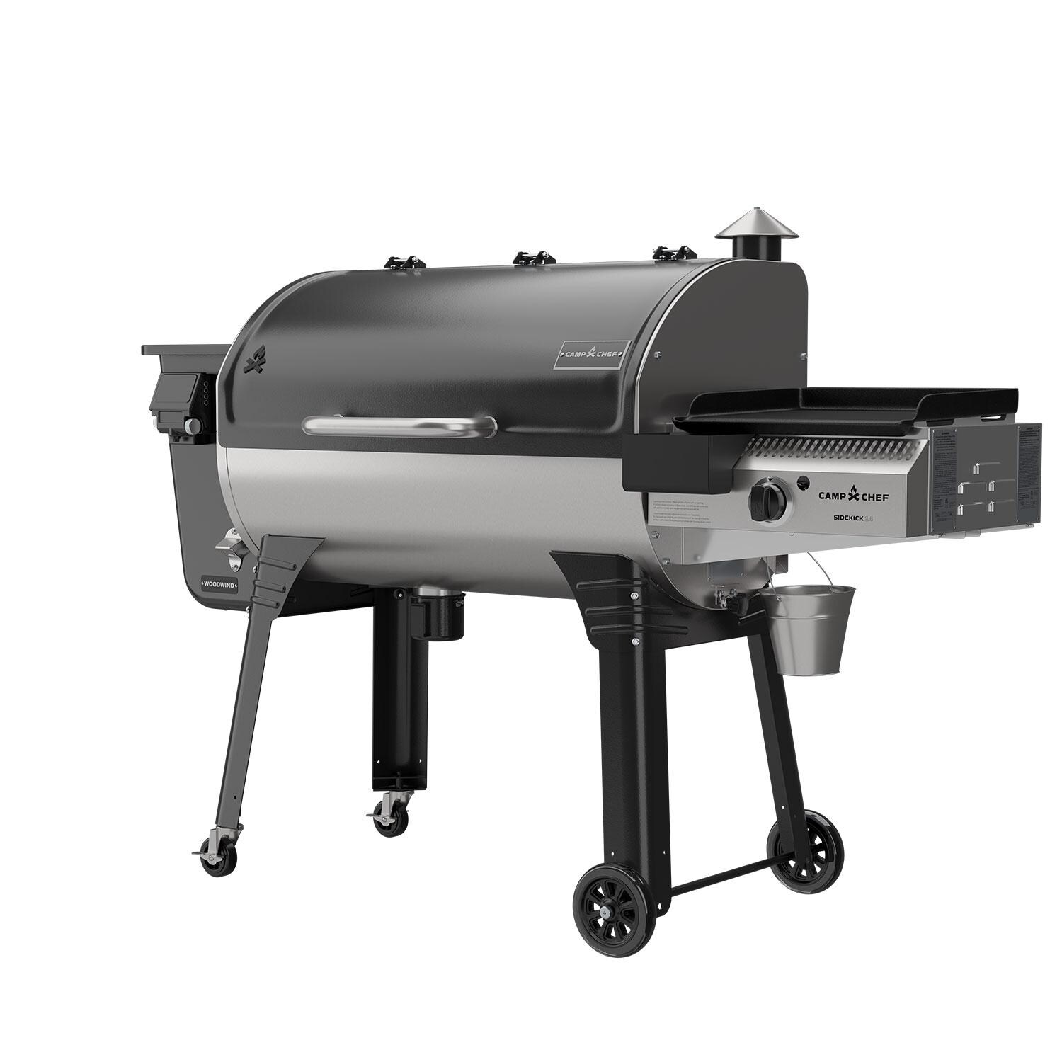 Camp Chef Woodwind SS 24 Pellet Grill With Propane Sidekick Sear Box - PG24SSG