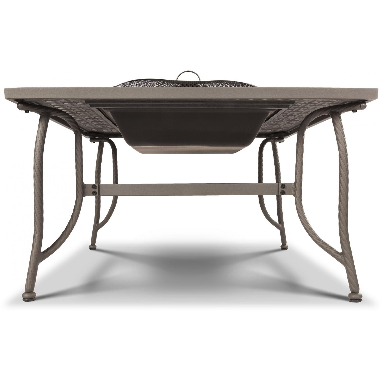 Real Flame Chelsea 37-Inch Fire Pit Table - Bottom View thumbnail