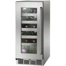 Perlick Signature Series 20 Bottle Left Hinge Built-In Wine Reserve - Stainless Steel - HP15WS-3-3L image