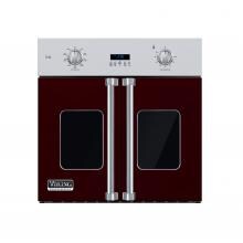 Viking Professional 7 Series 30-Inch Built-In Electric French Door Convection Oven - Burgundy - VSOF730BU image
