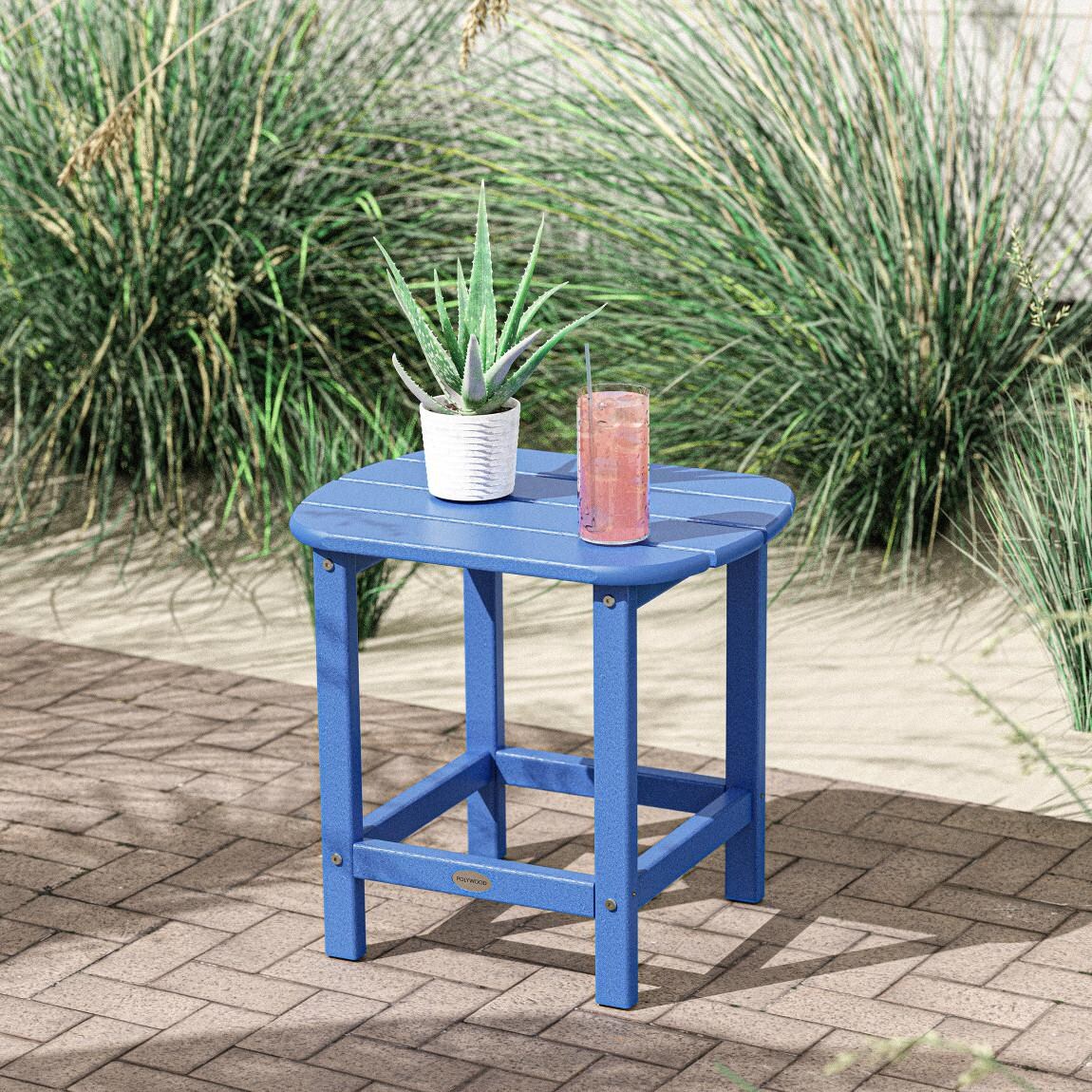 POLYWOOD SBT18PB South Beach 19 X 15-Inch Side Table thumbnail