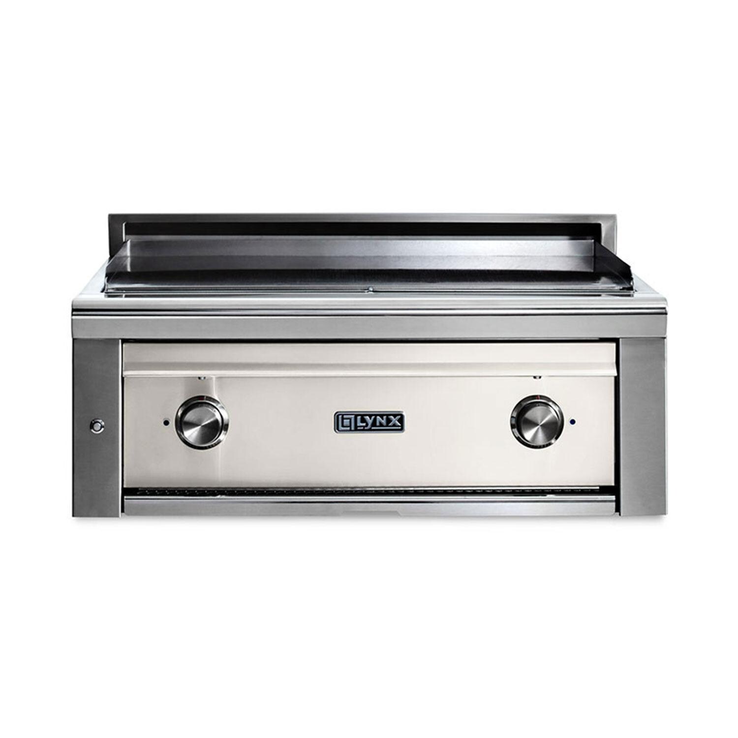 Lynx Asado 30 Inch Built-In Propane Flat Top Grill in Glacier - L30AG-GLLP