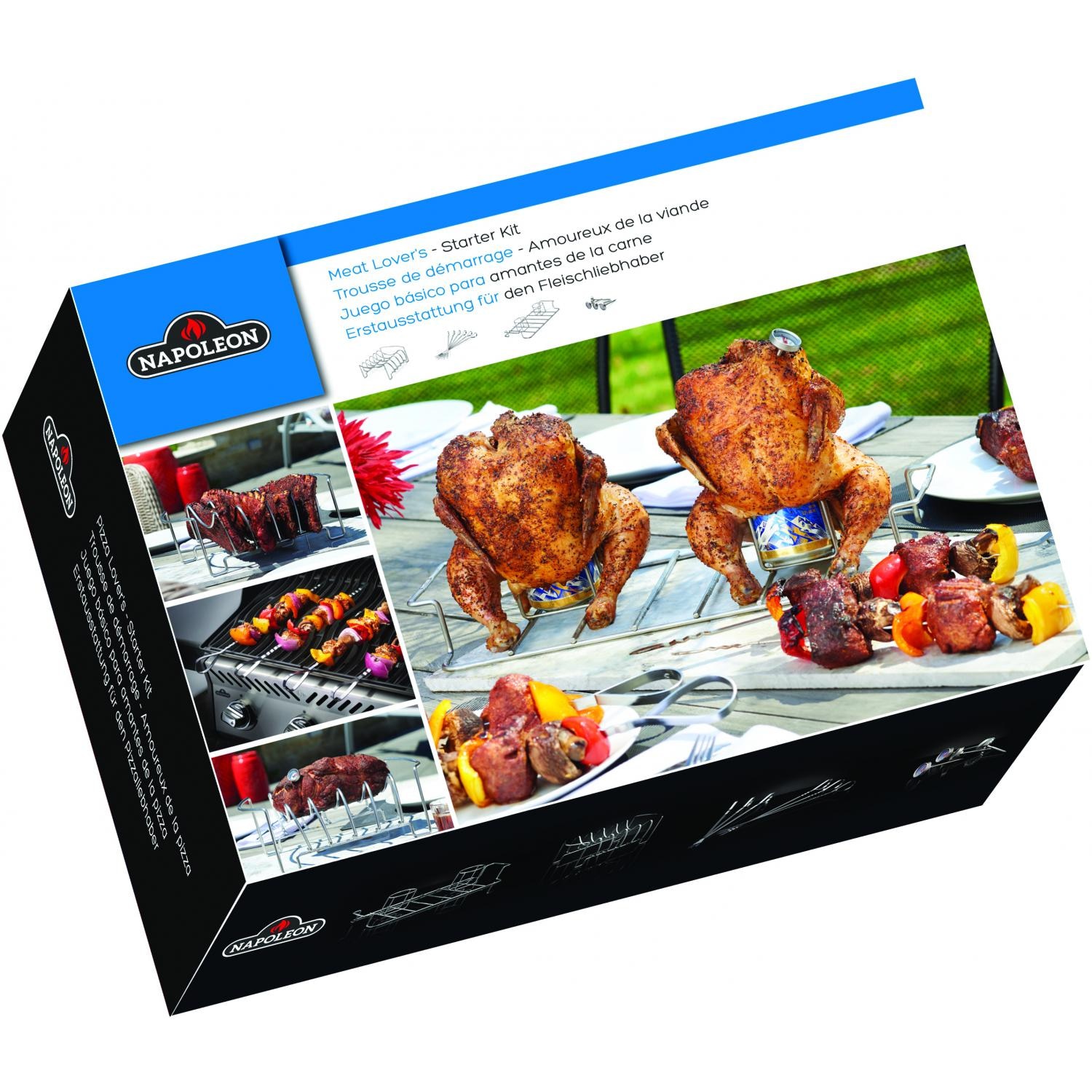 Napoleon 4-Piece Meat Lover BBQ Starter Kit - Packaging thumbnail