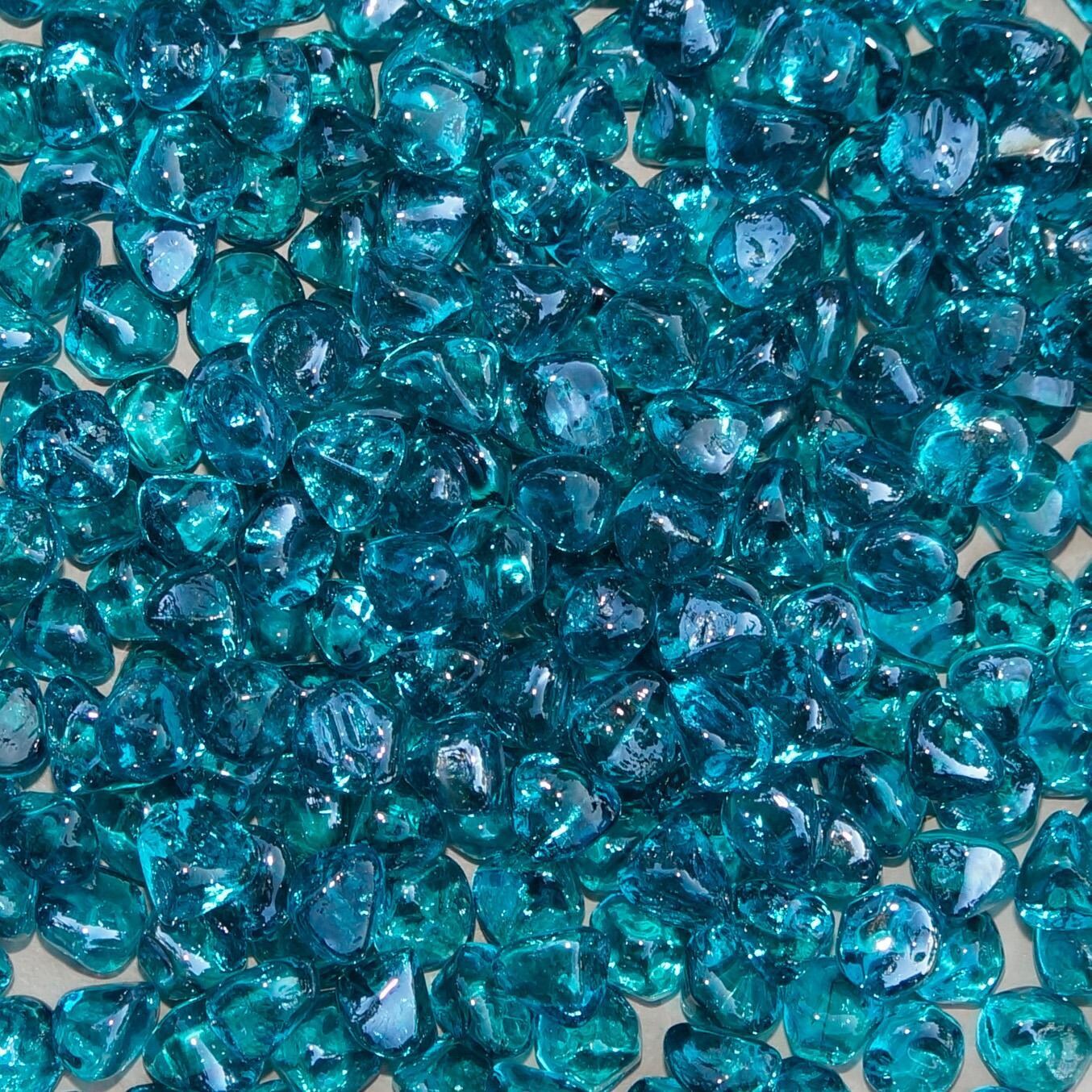 Darlee Santa Monica 4-Piece Patio Propane Fire Pit Sofa Conversation Set with Cushions and 47 Inch Round Fire Pit Chat Table and Fireglass - Fire Glass - White Background thumbnail