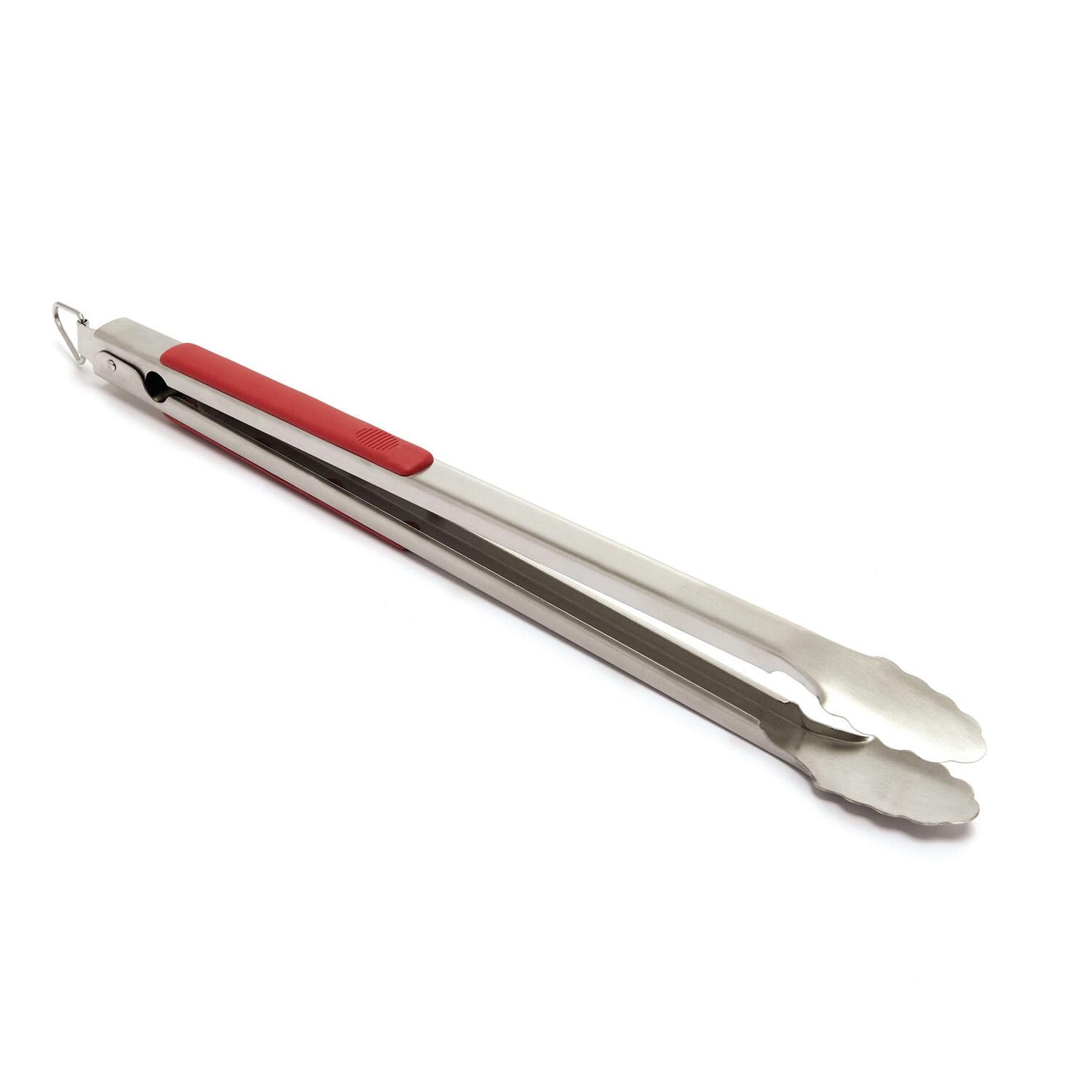 GrillPro 20-in Professional Extra Long Tongs w/ Rubber Grips