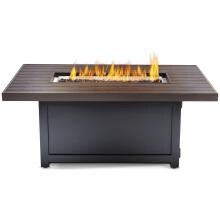 Napoleon Muskoka Patioflame 57-Inch Rectangular Propane Gas Fire Pit Table - Bronze - MUSK1-BZ