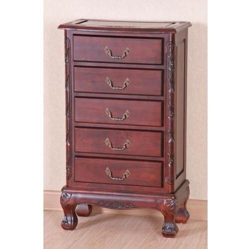 International Caravan Carved Wood Dresser - 3886