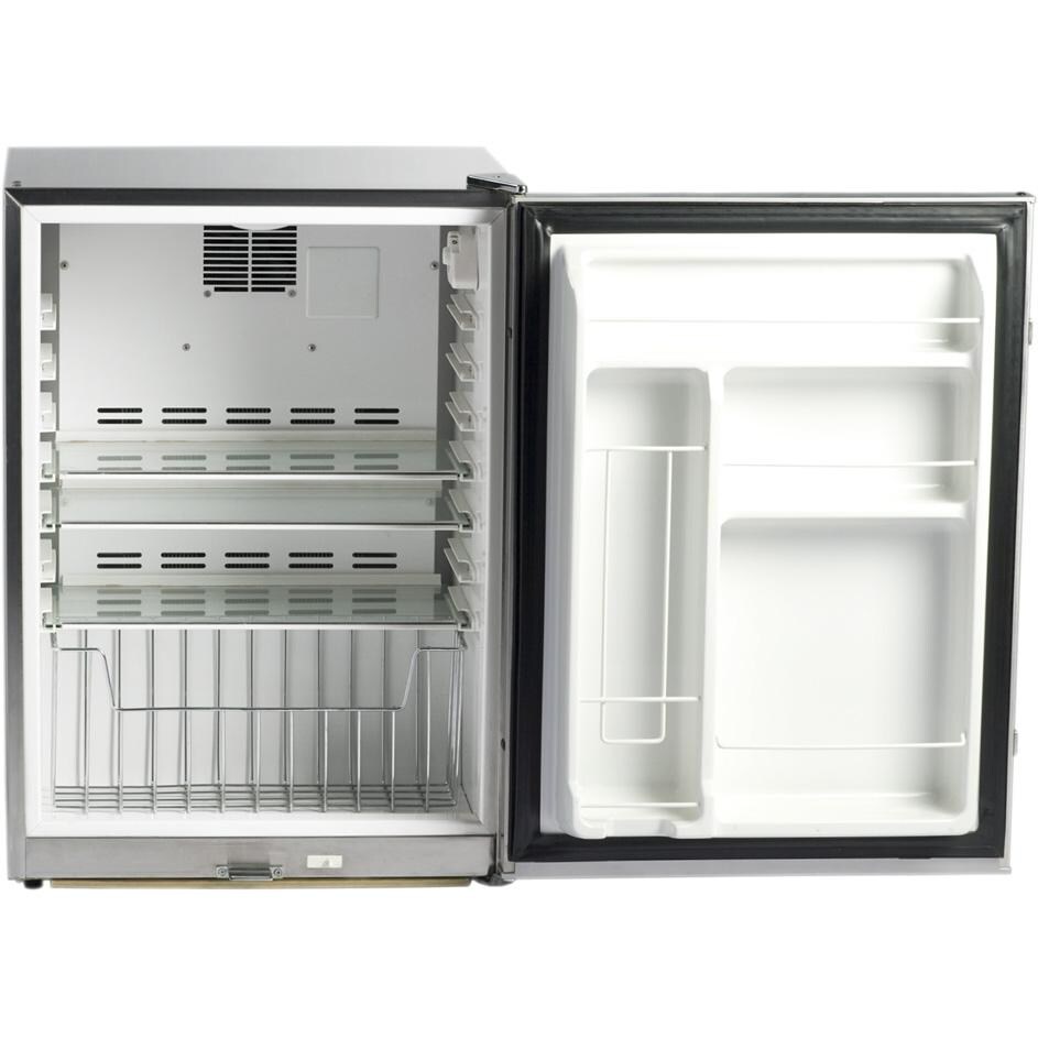 Orien FSR-24OD Outdoor Stainless Steel Refrigerator Open thumbnail