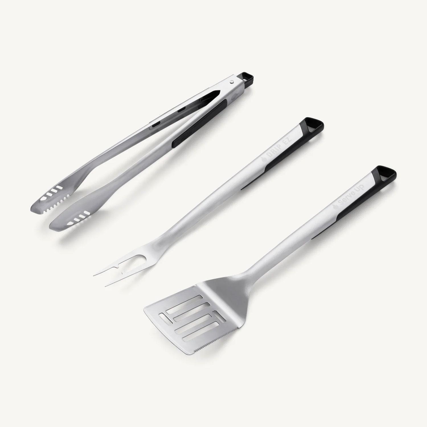 Drip EZ GTS-1 3 Pc Grill Tool Set - Out of Package - White Background thumbnail