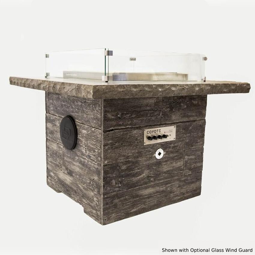 Blazing Beats Heritage 38-Inch Fire Table W/ Bluetooth Audio - Natural Gas - COY-HERT-BB-NG image