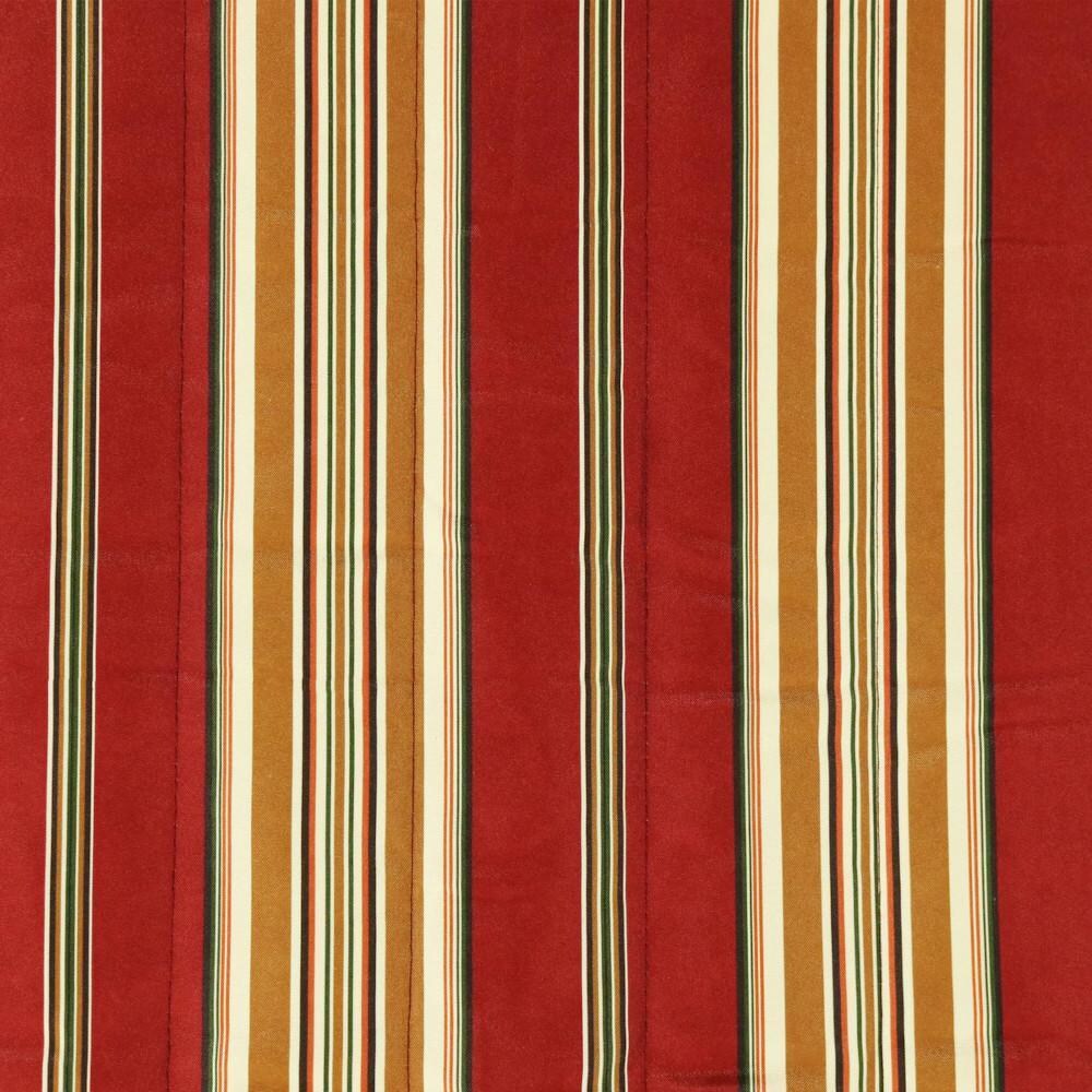 Ultimate Patio Quilted Double Hammock w/ Pillow - Red Stripe - Swatch thumbnail