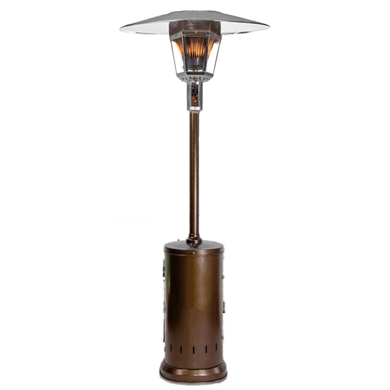 RADtec RF-ABNG 96-Inch Real Flame 40,000 BTU Natural Gas Patio Heater - Antique Bronze thumbnail