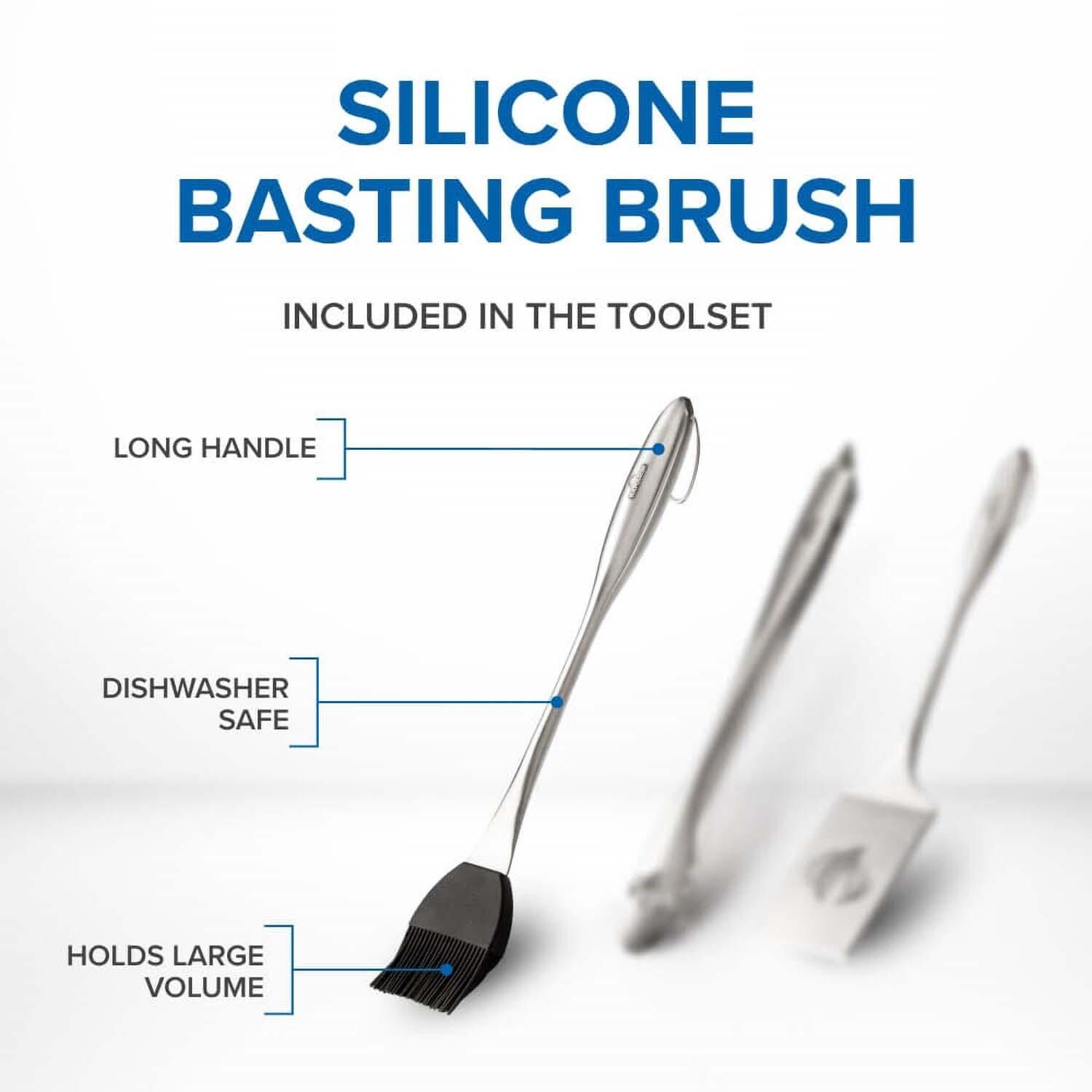 Napoleon  70034 PRO Stainless Steel 3 Pc Toolset - Basting Brush - Detail thumbnail