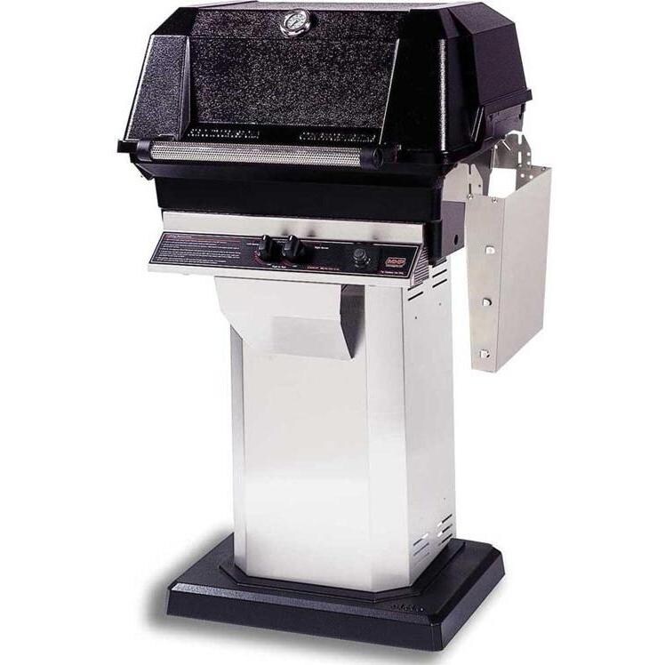 MHP Gas Grills JNR4DD Gas Grill On Stainless Patio Base thumbnail