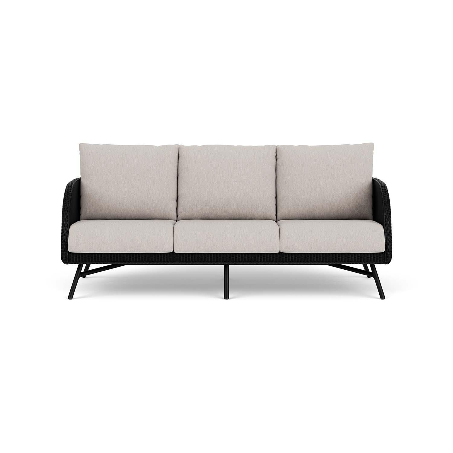 Lloyd Flanders Essence Sofa W/Remy Cloud Fabric - Ebony Finish thumbnail