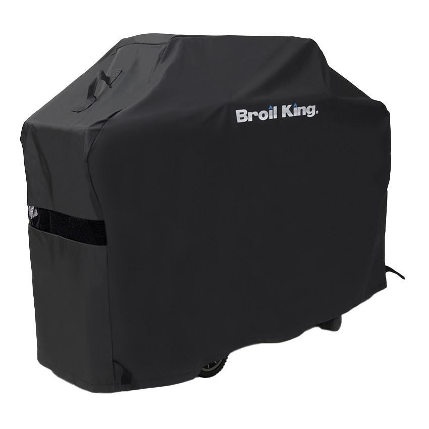 Broil King 67487 Select 58 Inch PVC Polyester Grill Cover - White Background thumbnail