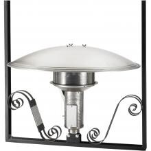 Sunglo 50000 BTU Natural Gas Hanging Patio Heater With Electronic Ignition - A244E image