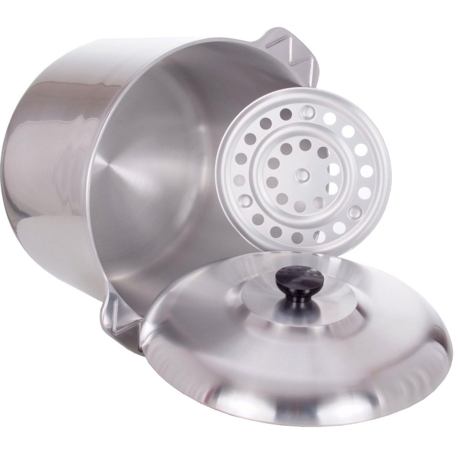 Cajun Cookware 14-Quart Aluminum Stock Pot - Inside View thumbnail