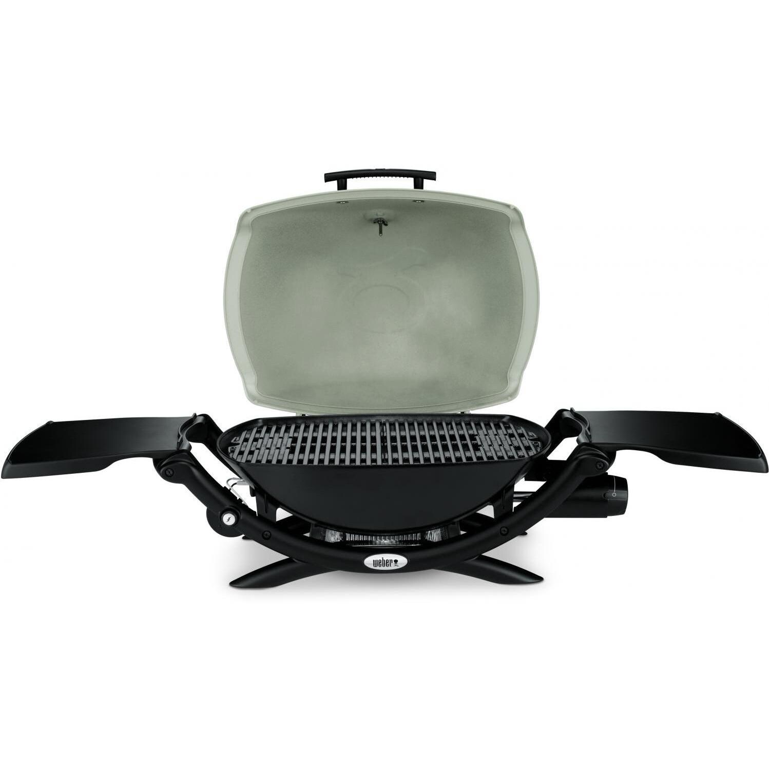 Weber Q 2200 Portable Propane Gas Grill - Open View thumbnail