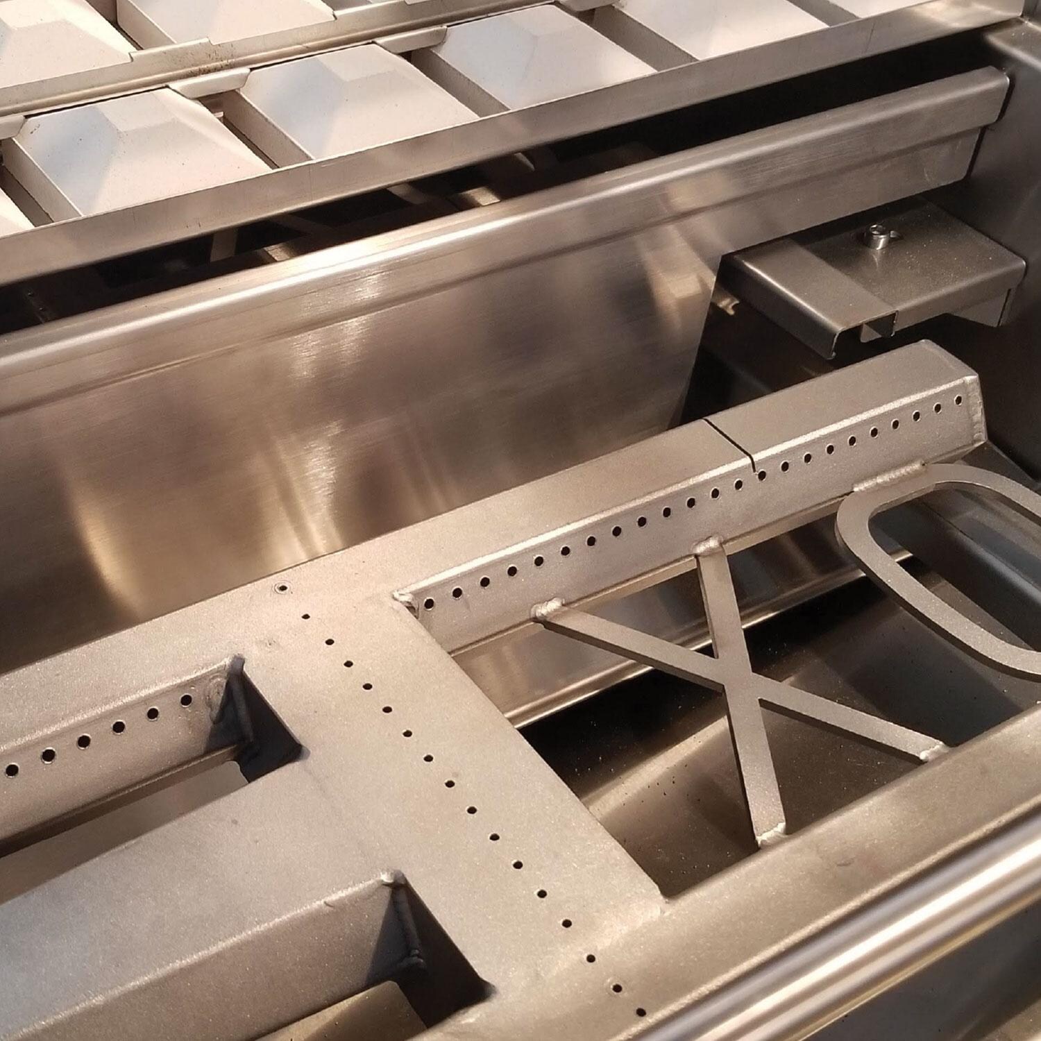 XO Appliance XOGRILL30N Pro-Grade 30-in 2 Burner Built-In Natural Gas Grill w/ Rotisserie Burner - Flavorizer Bar - Detail thumbnail