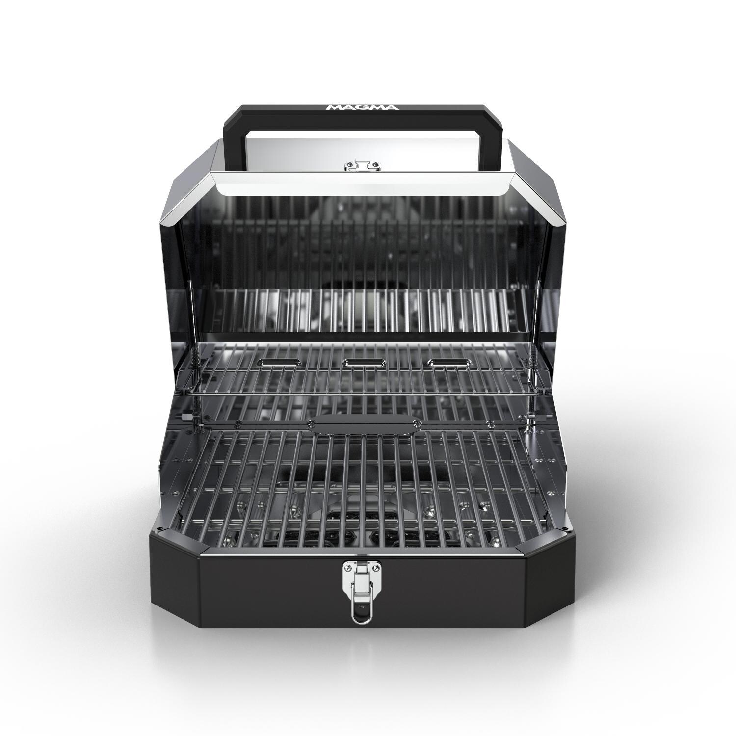 Magma CO10-103-M Crossover Marine Grill Topper - Open thumbnail