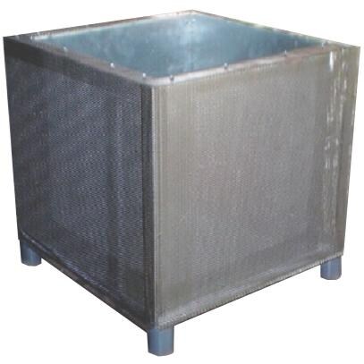 Unfinished Galvanized Steel and Aluminum Frame