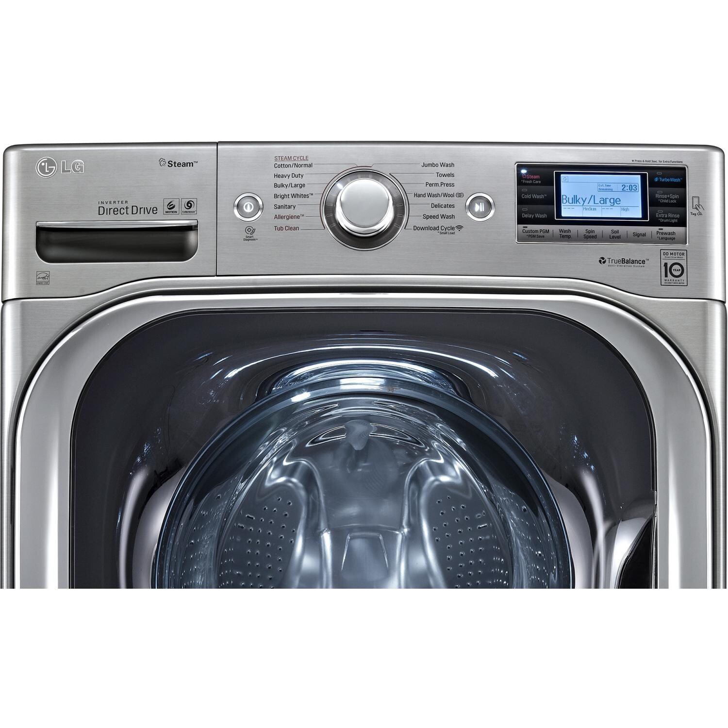 LG WM8500HVA: Control Panel thumbnail