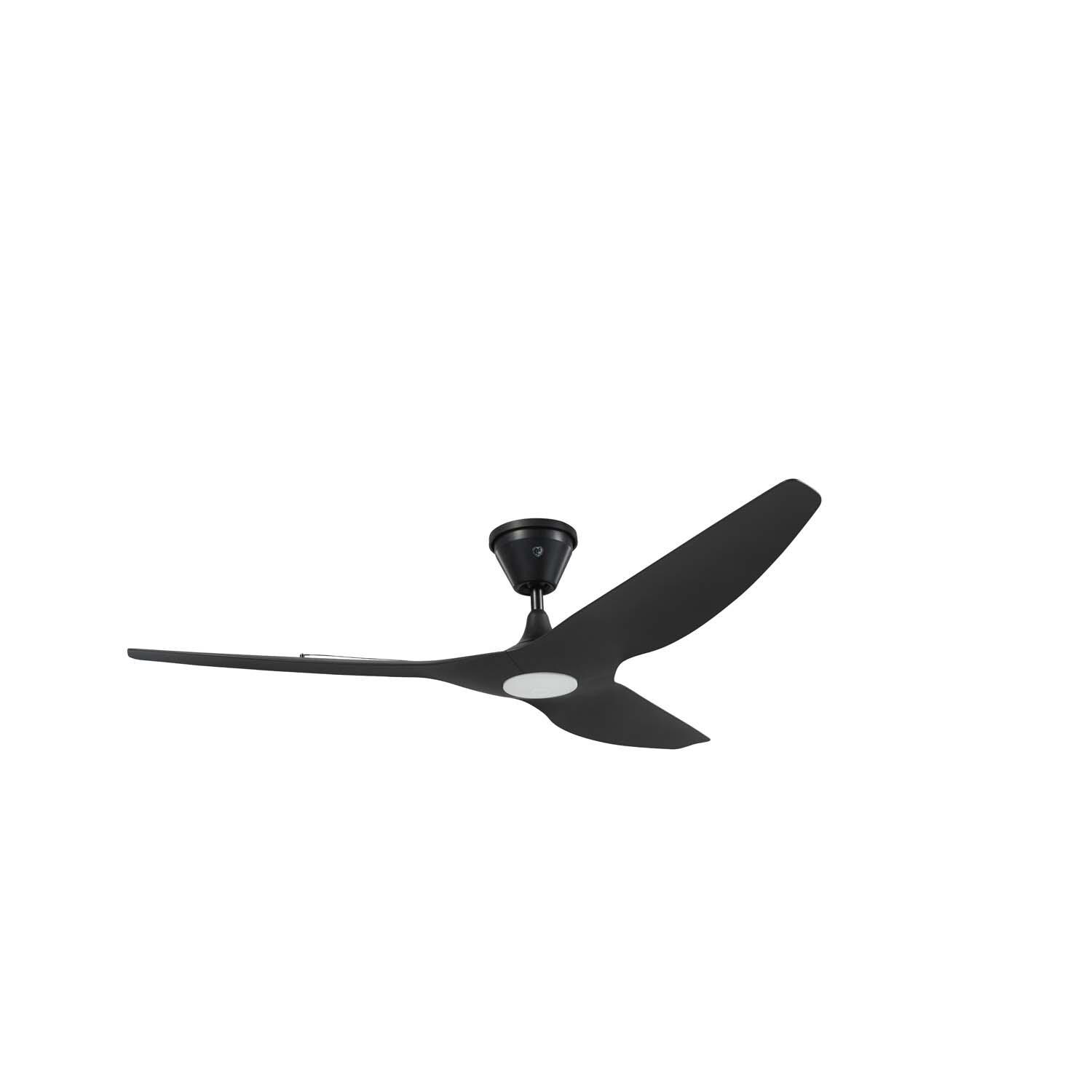 Big Ass Fans MK-HKC1-052506A258F258I10S2 60-in Black Haiku Coastal Outdoor Ceiling Fan with LED Light Kit - White Background thumbnail
