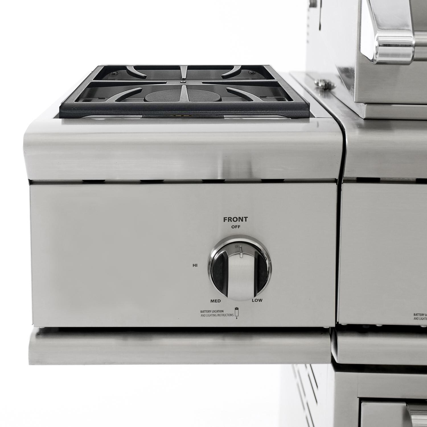 DCS BuiltIn Natural Gas Double Side Burner BGC132BIN BBQGuys