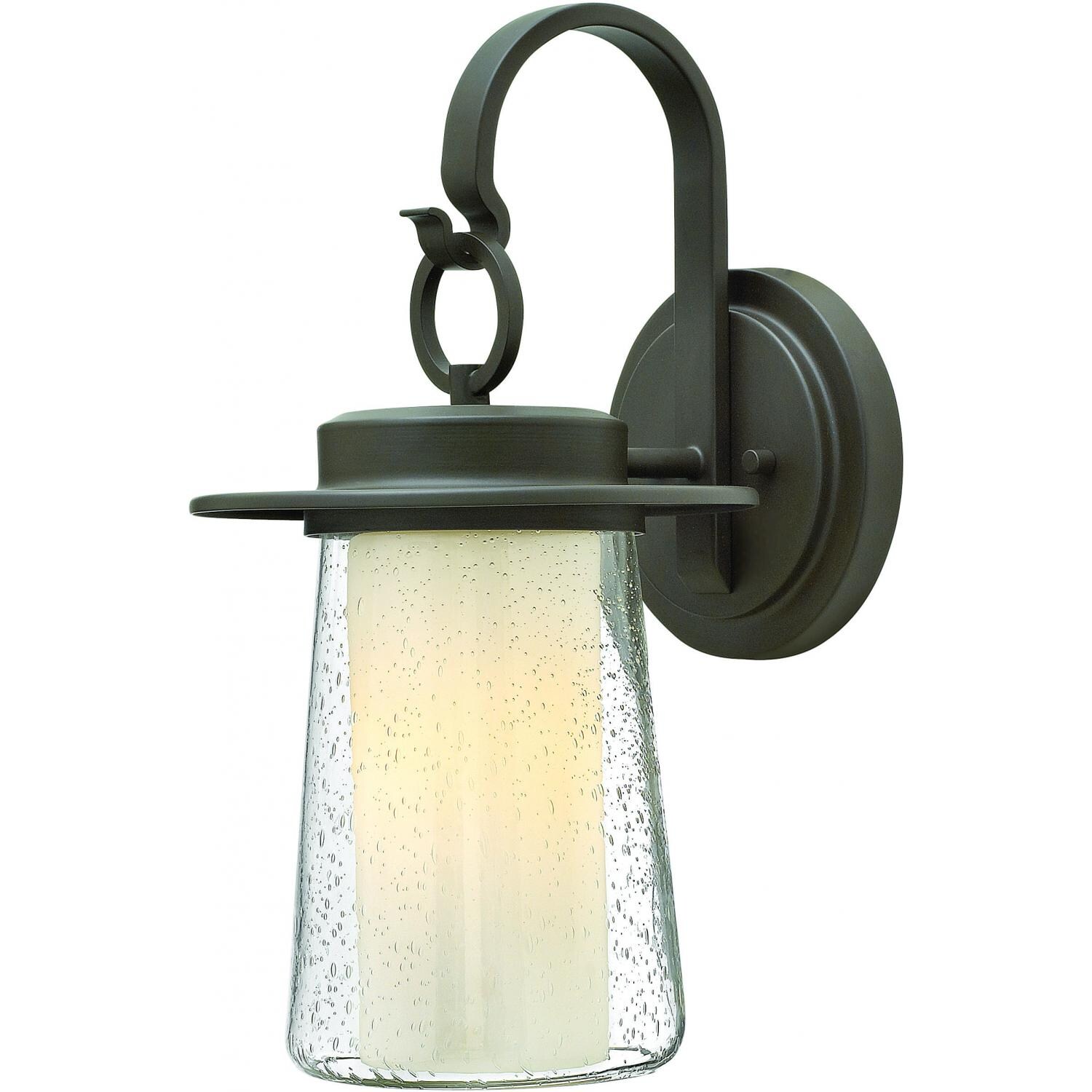Hinkley Lighting Riley One Light 17-Inch LED Outdoor Wall Light - Oil Rubbed Bronze - 2010OZ-LED