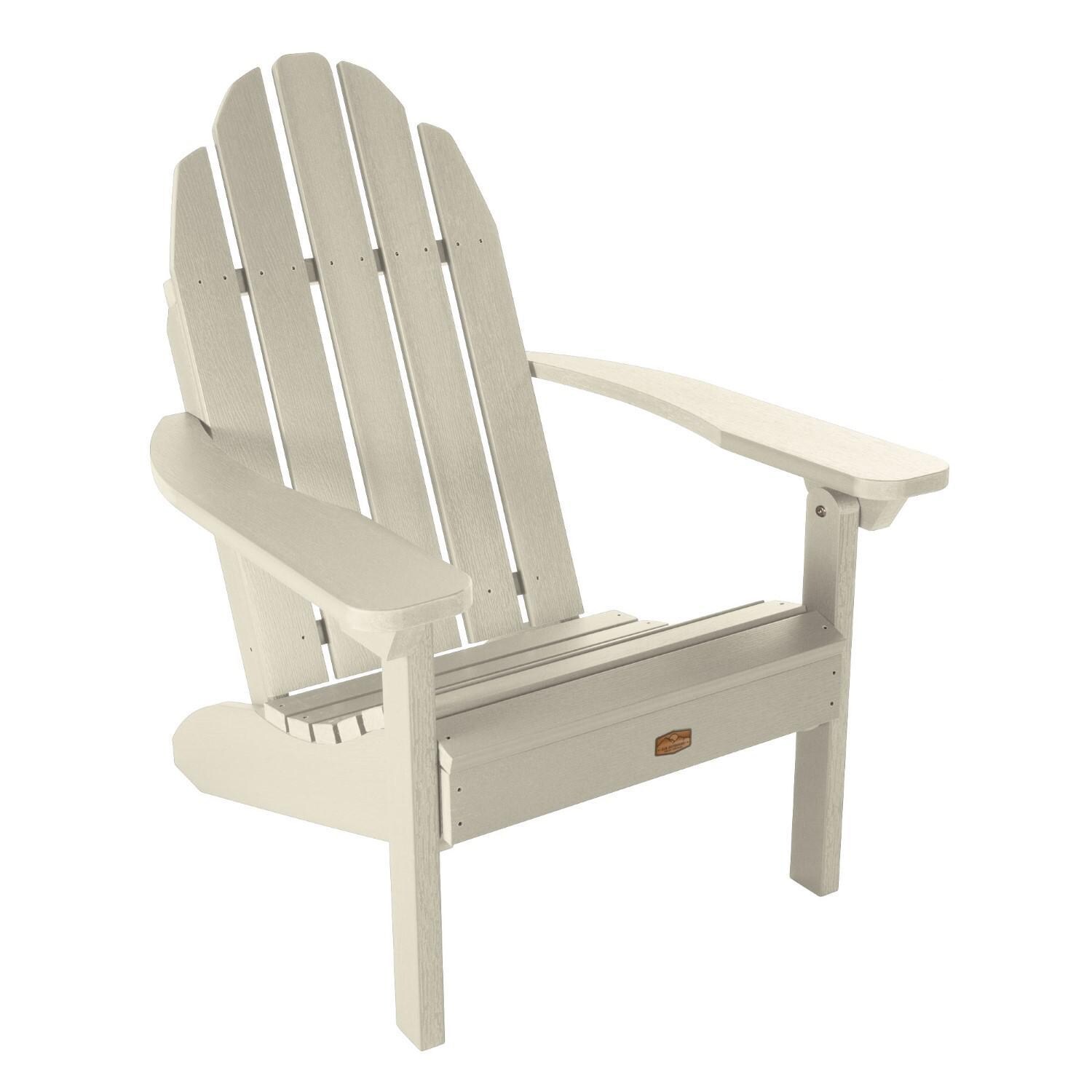 Lakeview The Charmville Adirondack Chair - Whitewash - On White thumbnail