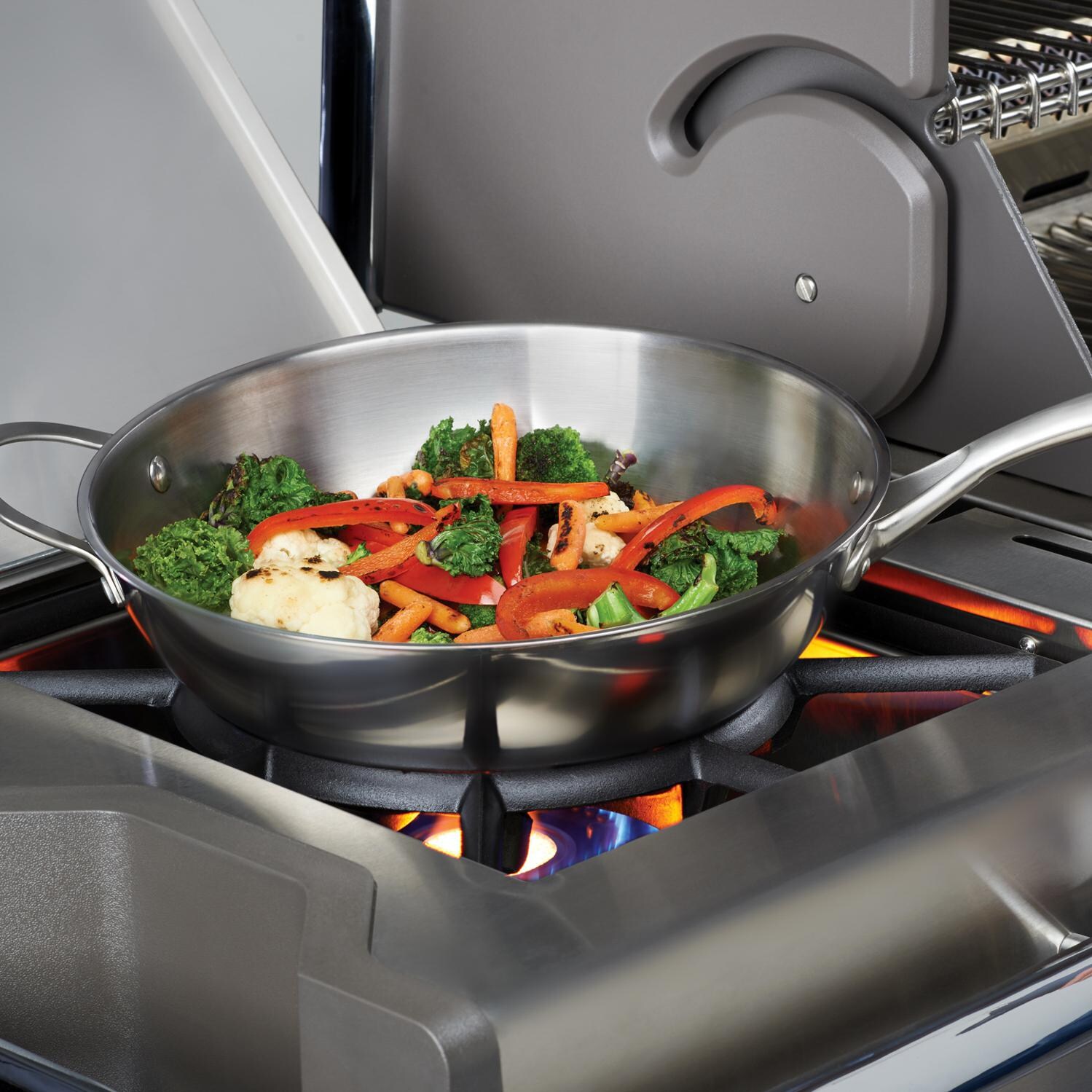 Napoleon 12-Inch Stainless Steel Wok thumbnail