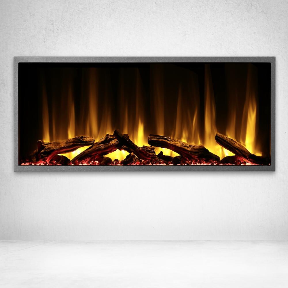 Dynasty DY-BEF45 Harmony Series 45-Inch Built-In Electric Fireplace - Shown with Logs thumbnail