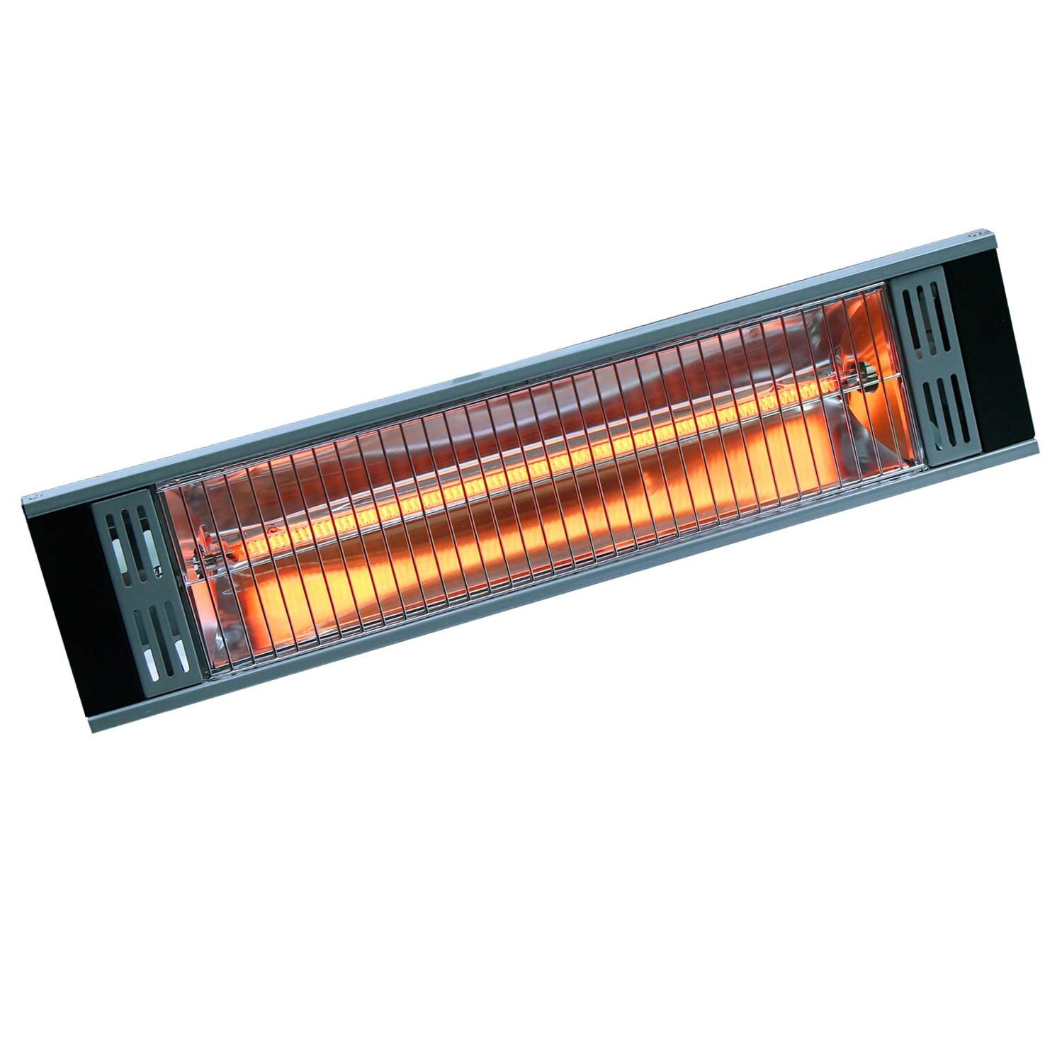 Heat Storm Tradesman 28-Inch 1500W Electric Infrared Patio Heater - Elements Glowing thumbnail