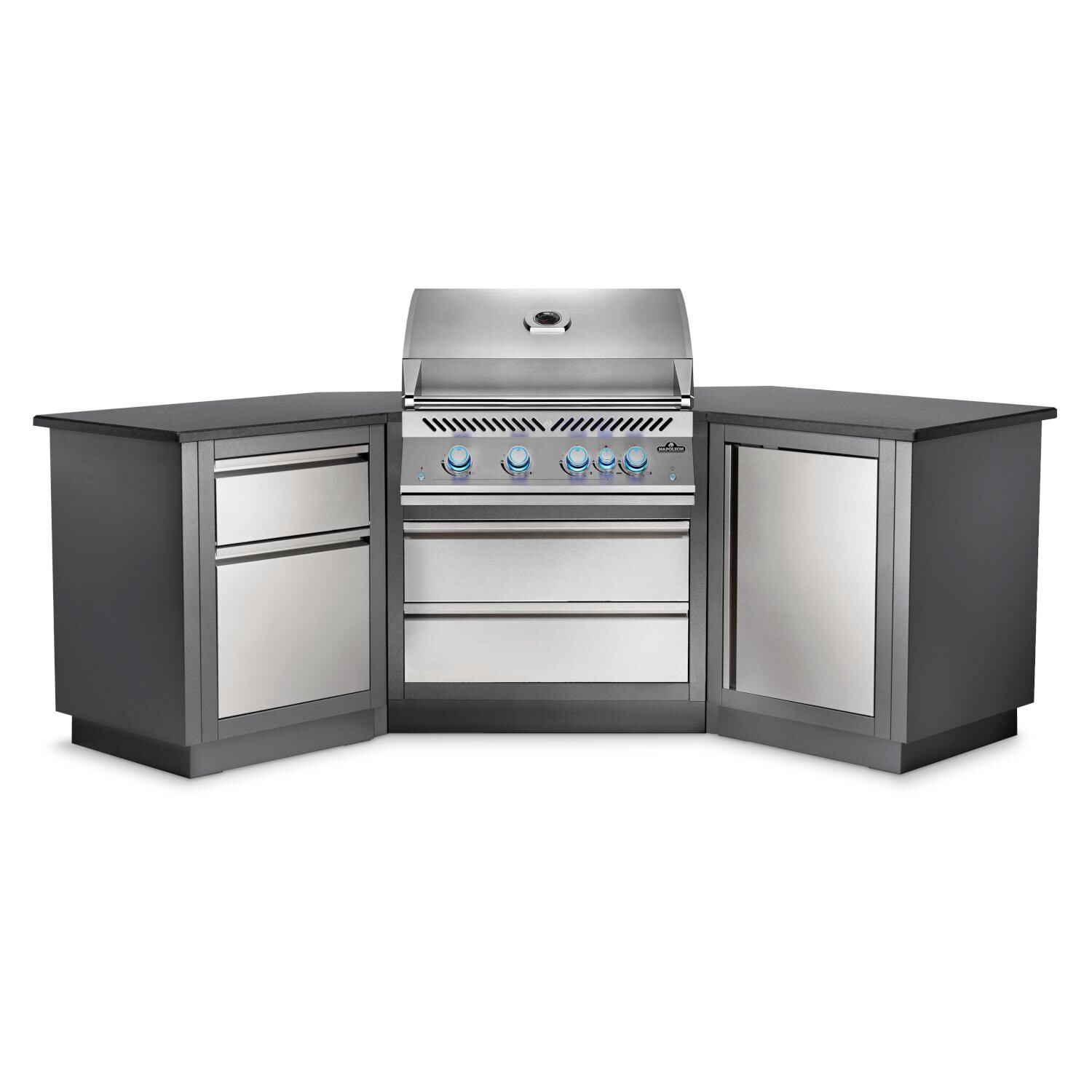 Napoleon OASIS 200 Modular Island Bundle W/ Built-In 700 Series 32-Inch Natural Gas Grill - ODK200-BIG32RBNSS