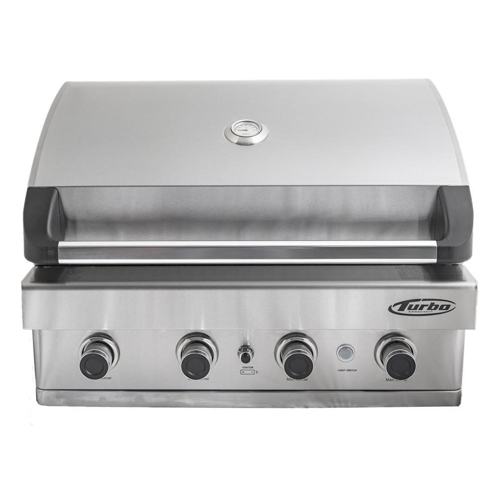 Turbo BTH3221BLP 32-Inch 4-Burner Built-In Propane Gas Grill thumbnail